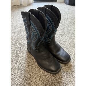 Durango Lil' Rebel Pro Boots DBT0236Y 8" Western Kids 6M Onyx Black